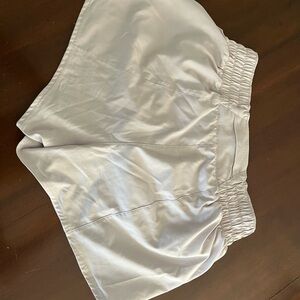 Women's beige Nike loose fit Elastic Waist Shorts